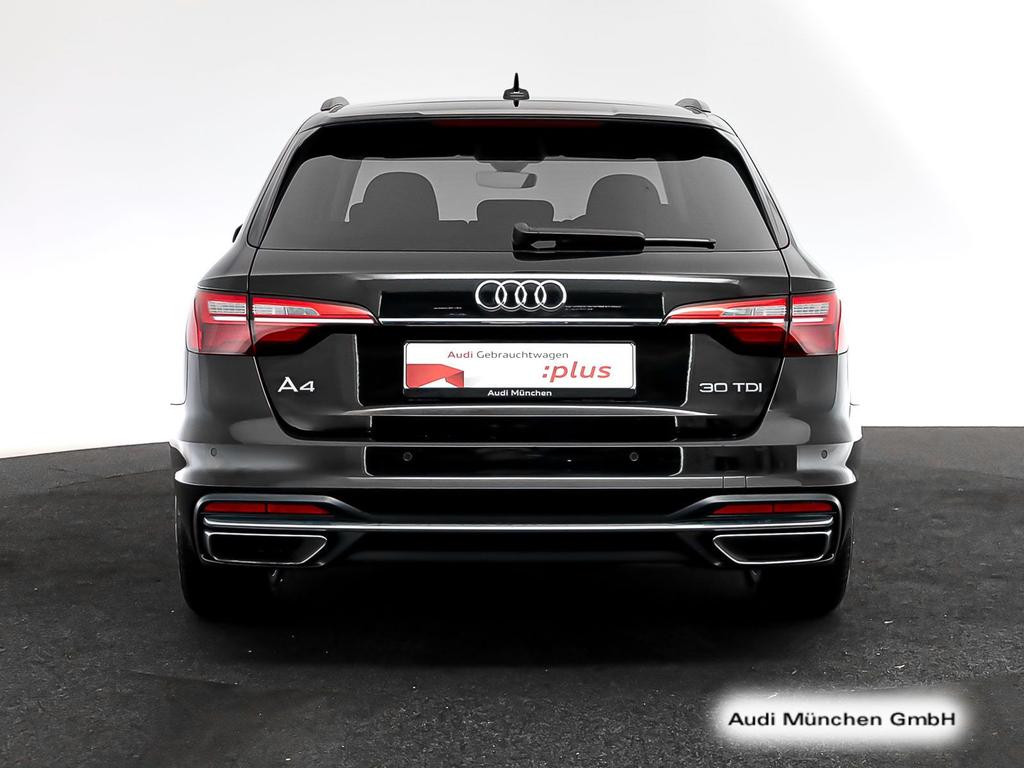 Audi A4 2023 г. Чёрный, пробег 52583 км