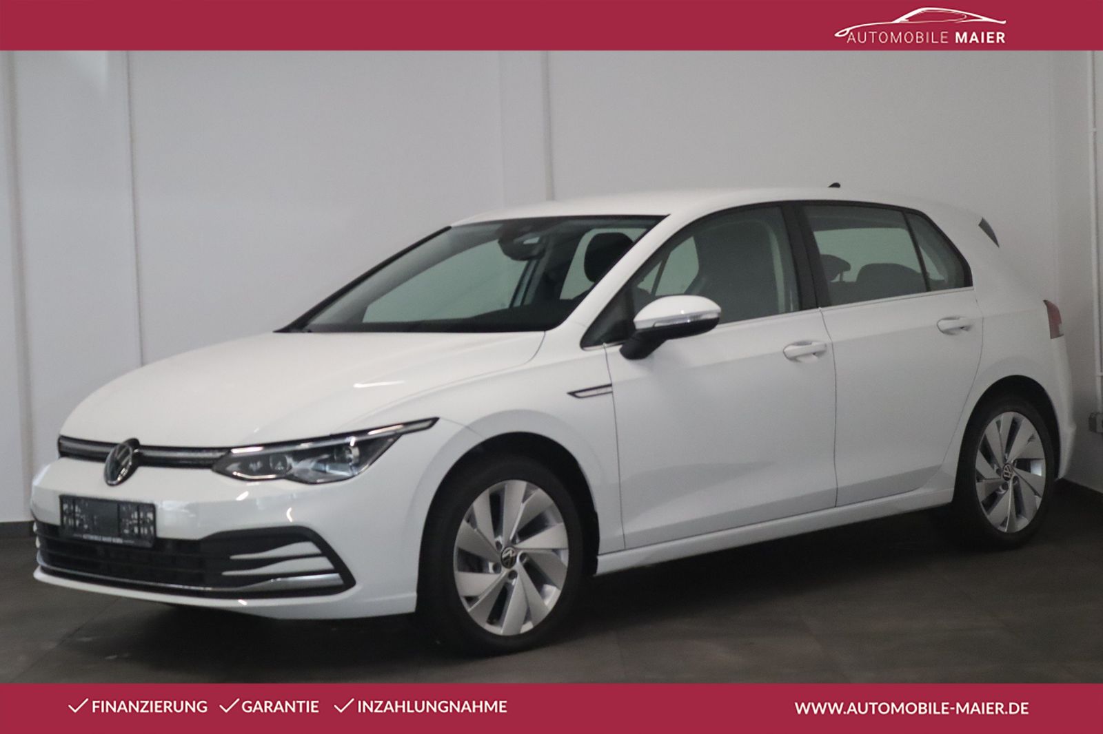 Volkswagen Golf 2024 г. Белый, пробег 38800 км