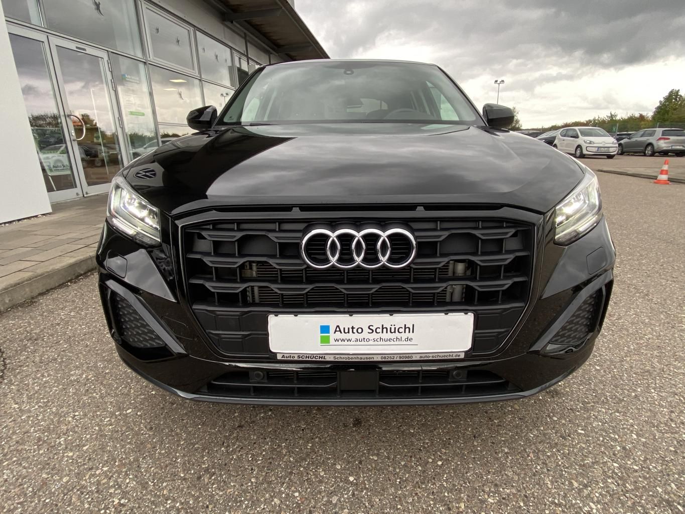 Audi Q2 2023 г. Чёрный, пробег 37420 км