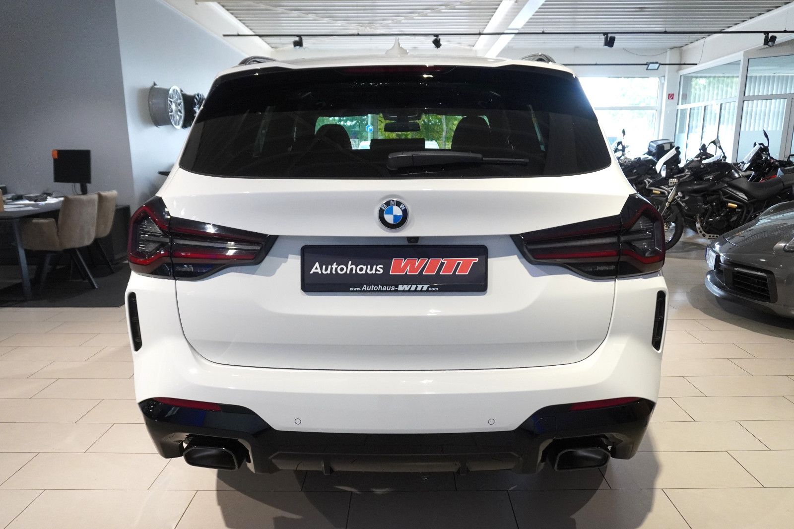 BMW X3 2024 г. Белый, пробег 46330 км