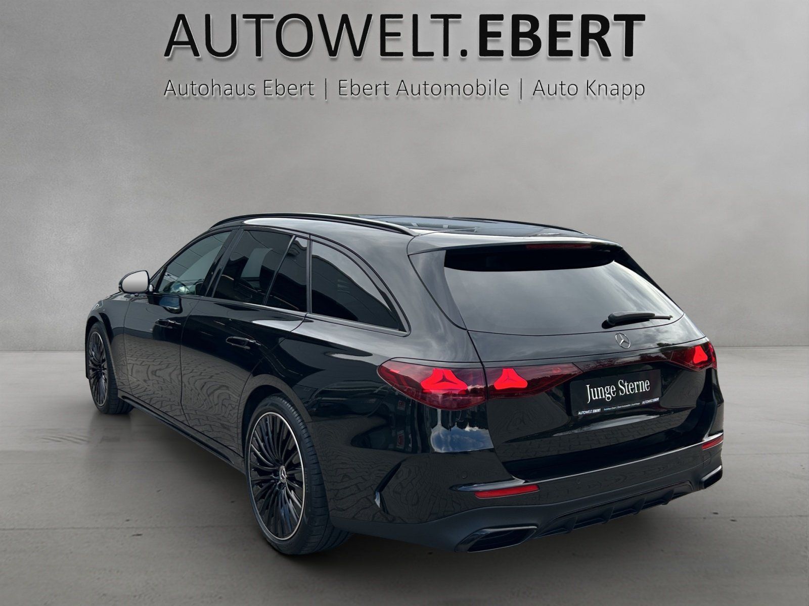 Mercedes-Benz E 220 2024 г. Чёрный, пробег 47676 км