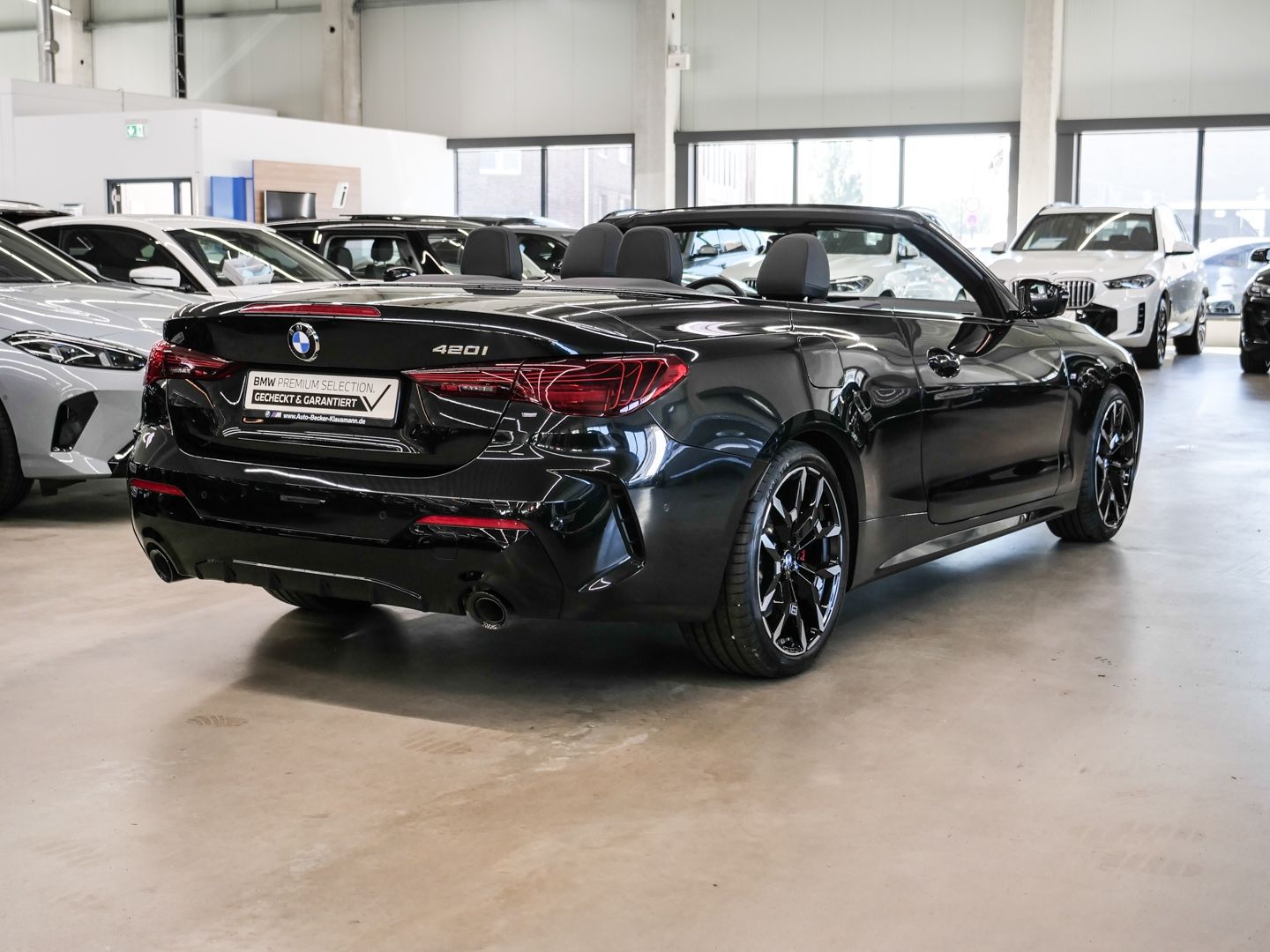 BMW 420 2026 г. Чёрный, пробег 7632 км