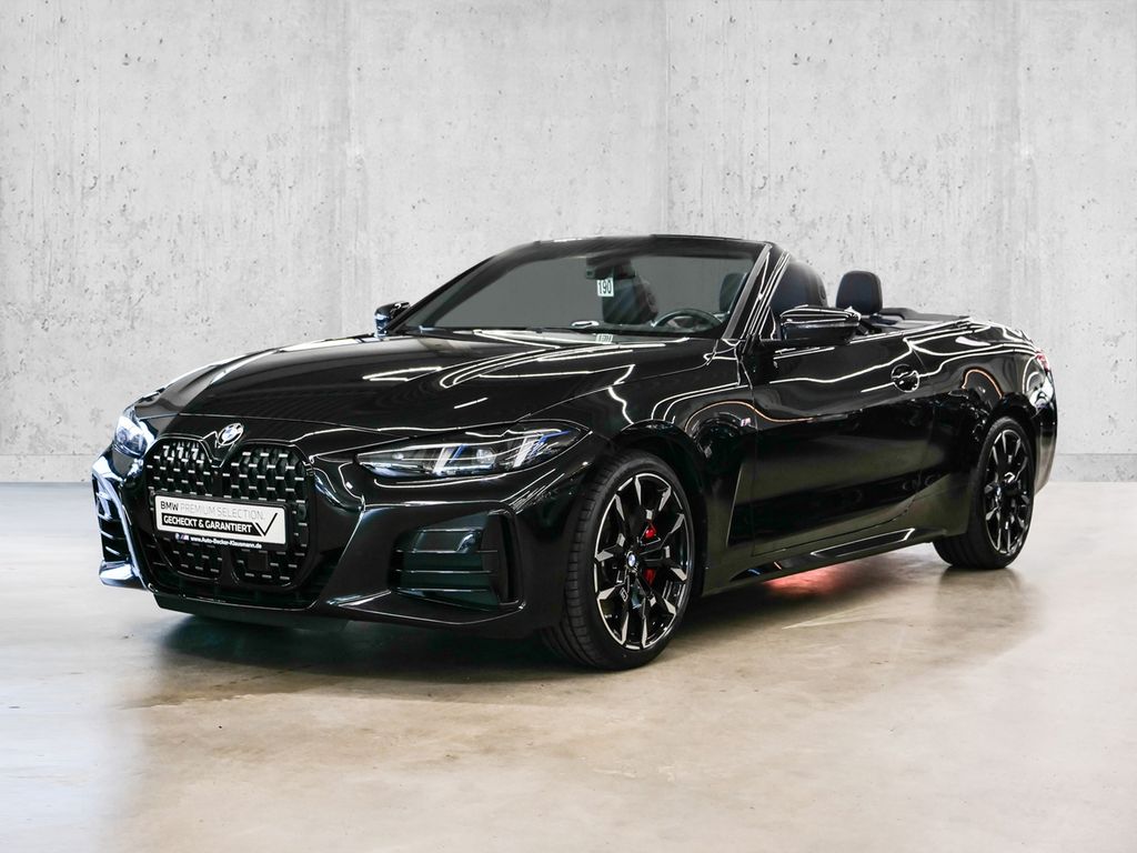 BMW 420 2026 г. Чёрный, пробег 7632 км