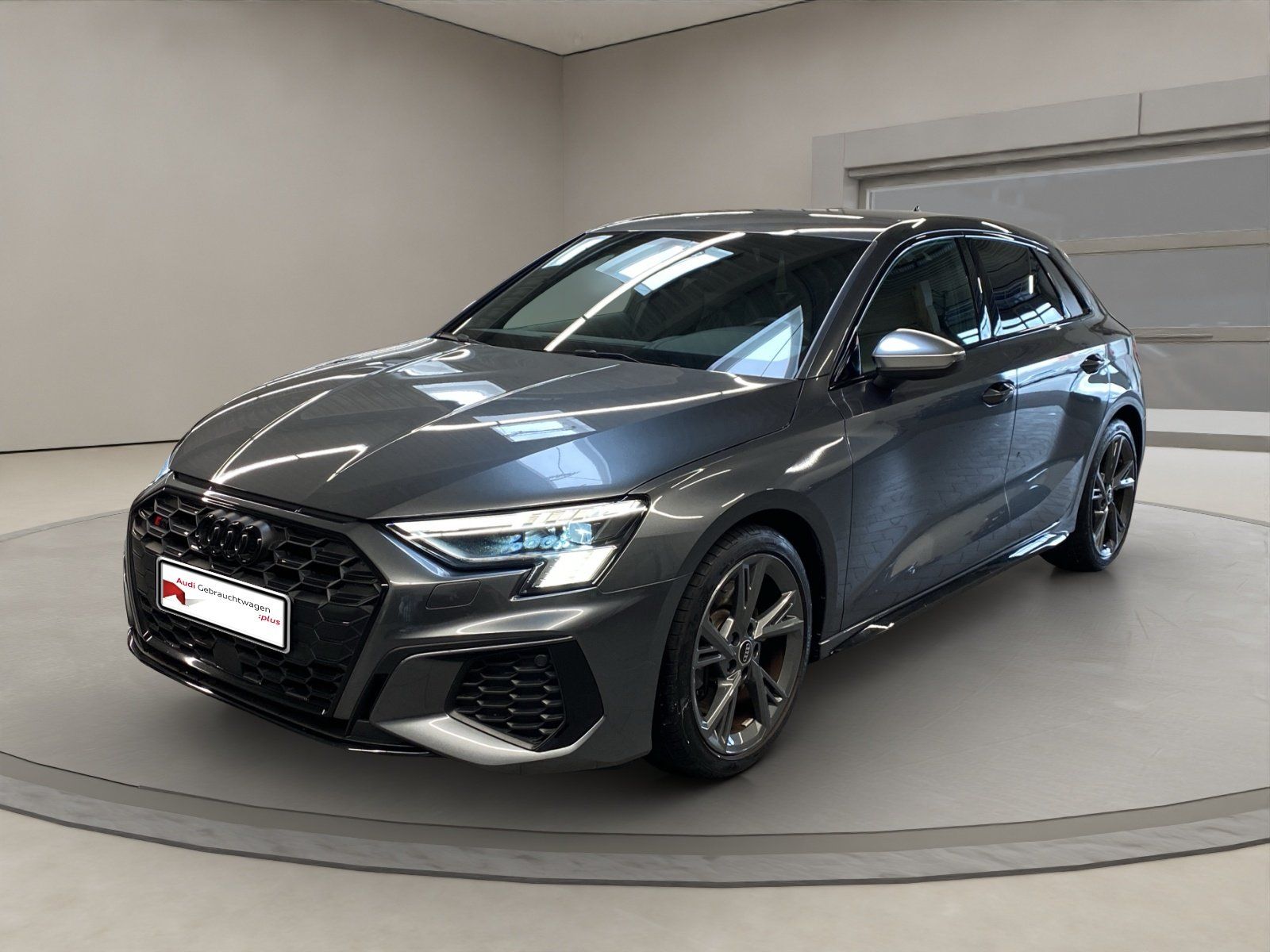 Audi S3 2023 г. Серый, пробег 57909 км