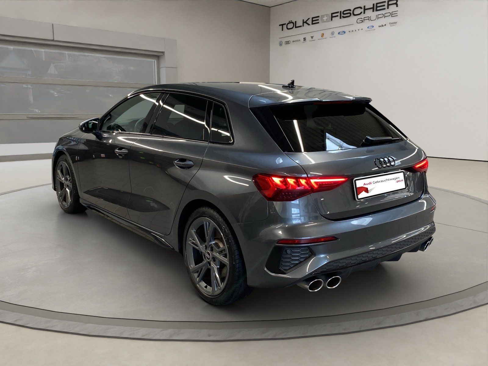Audi S3 2023 г. Серый, пробег 57909 км