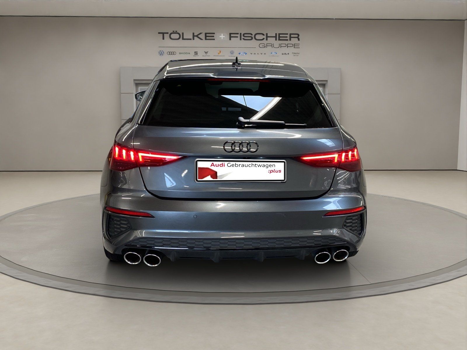 Audi S3 2023 г. Серый, пробег 57909 км