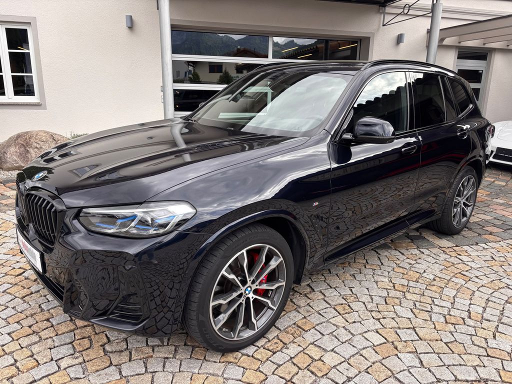 BMW X3 2023 г. Чёрный, пробег 58900 км