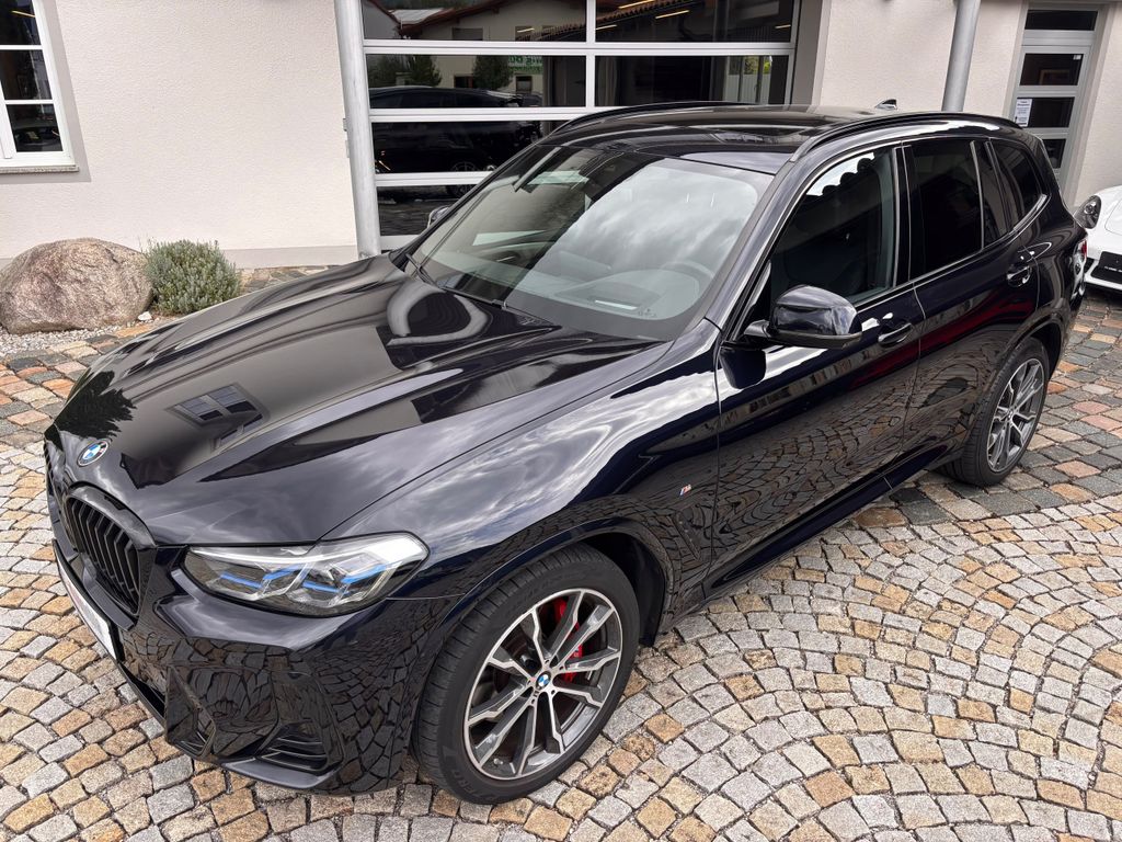 BMW X3 2023 г. Чёрный, пробег 58900 км