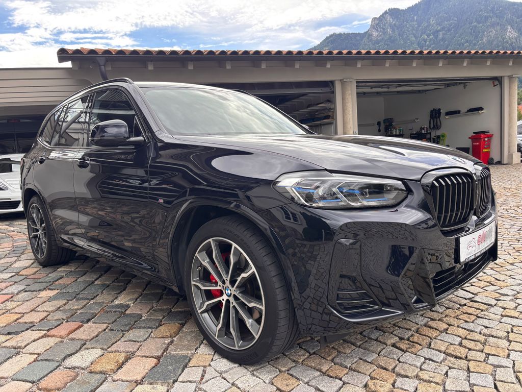BMW X3 2023 г. Чёрный, пробег 58900 км