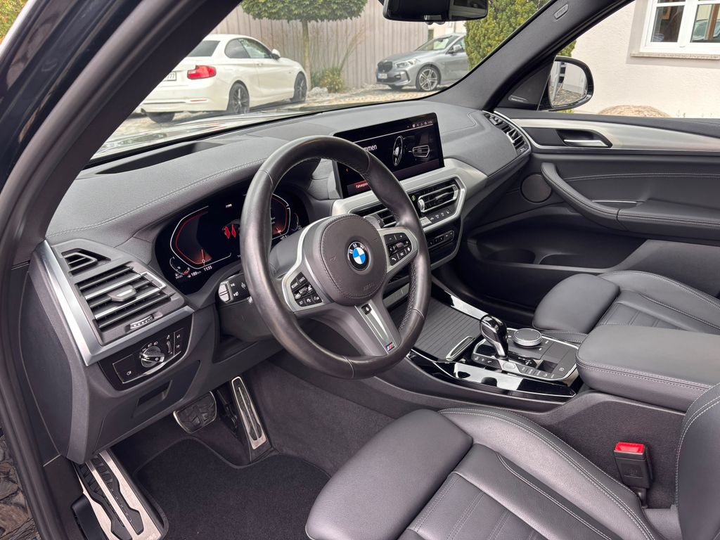 BMW X3 2023 г. Чёрный, пробег 58900 км