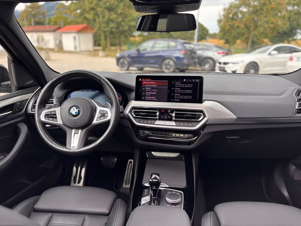 BMW X3 2023 г. Чёрный, пробег 58900 км