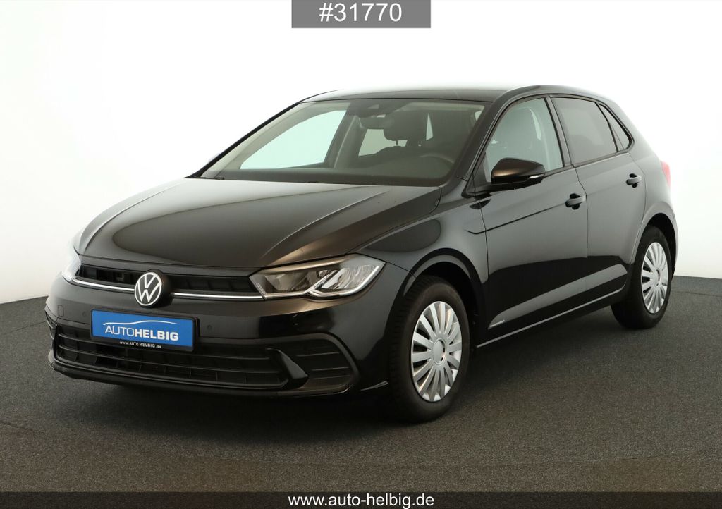 Volkswagen Polo 2023 г. Чёрный, пробег 43800 км