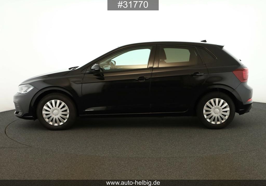 Volkswagen Polo 2023 г. Чёрный, пробег 43800 км