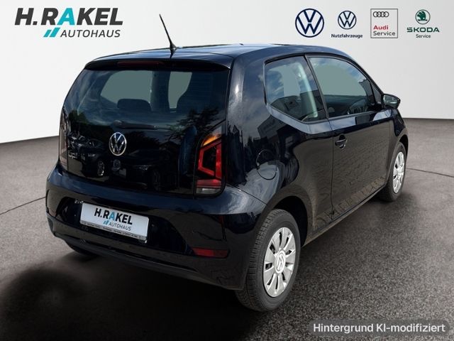 Volkswagen up! 2022 г. Чёрный, пробег 55235 км