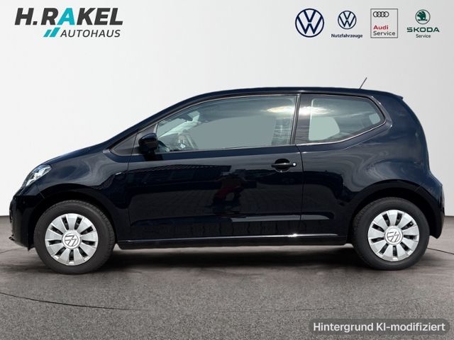 Volkswagen up! 2022 г. Чёрный, пробег 55235 км