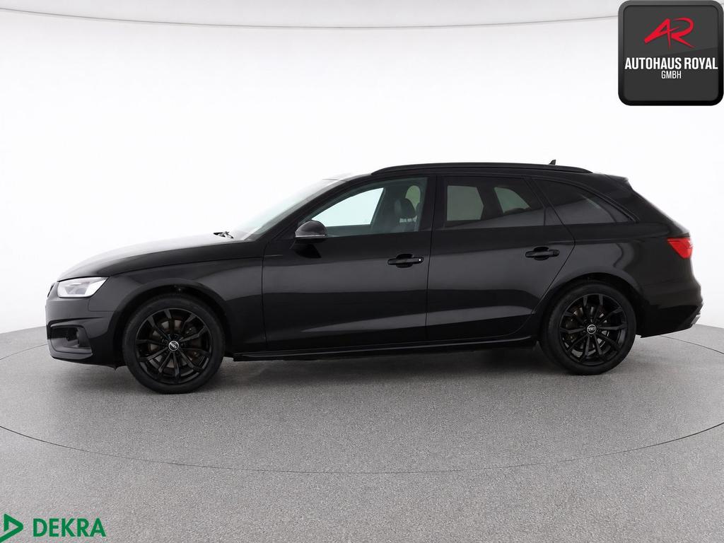 Audi A4 2023 г. Чёрный, пробег 58189 км
