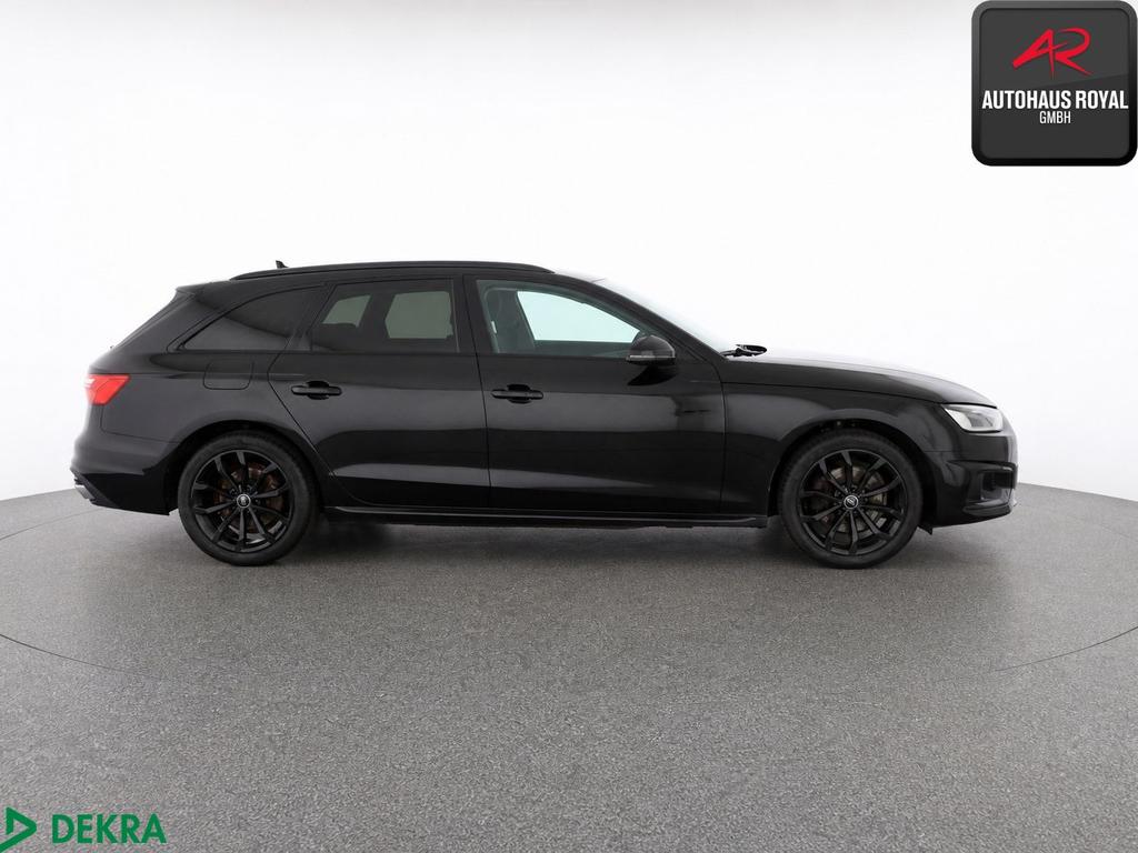 Audi A4 2023 г. Чёрный, пробег 58189 км