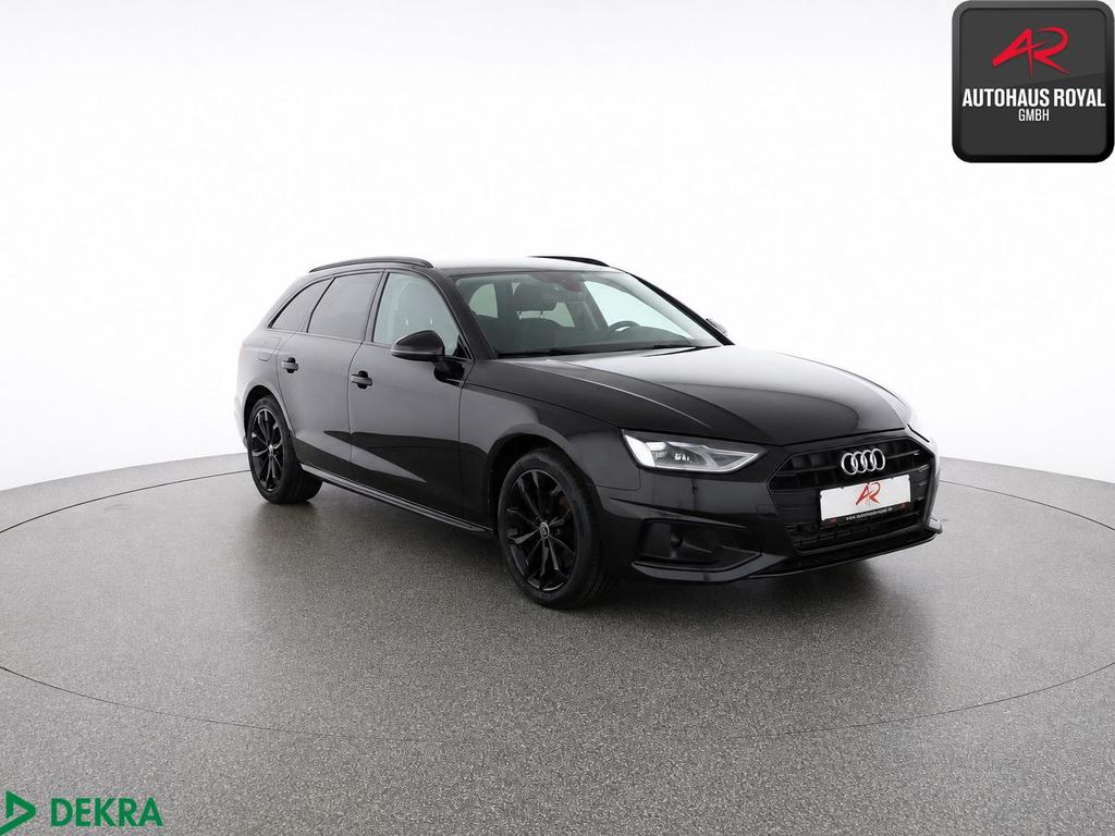 Audi A4 2023 г. Чёрный, пробег 58189 км