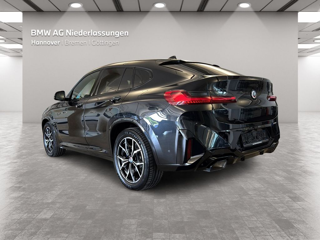 BMW X4 2023 г. Чёрный, пробег 34411 км