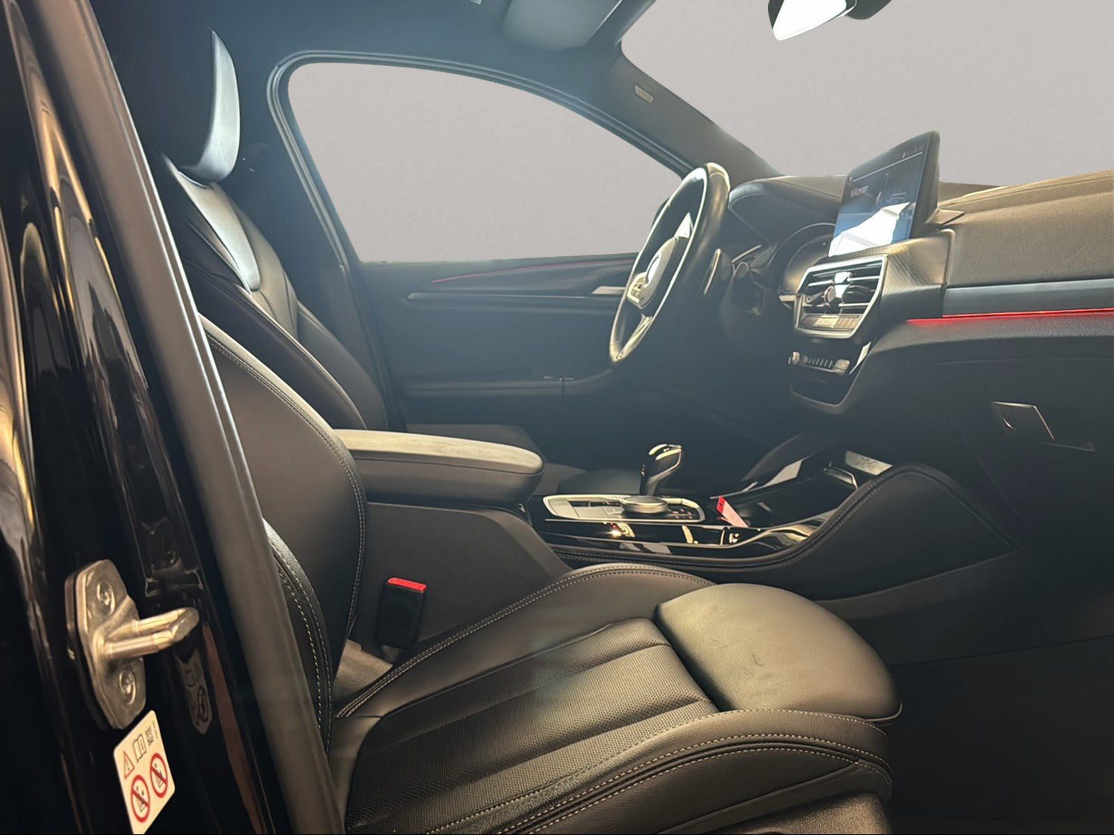BMW X4 2023 г. Чёрный, пробег 34411 км