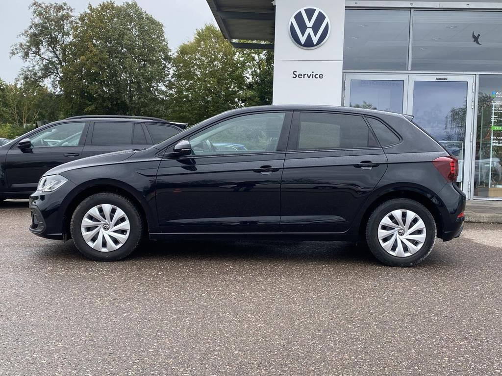 Volkswagen Polo 2023 г. Чёрный, пробег 48094 км