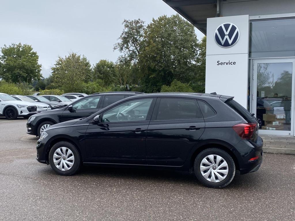 Volkswagen Polo 2023 г. Чёрный, пробег 48094 км