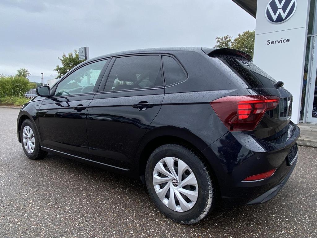 Volkswagen Polo 2023 г. Чёрный, пробег 48094 км