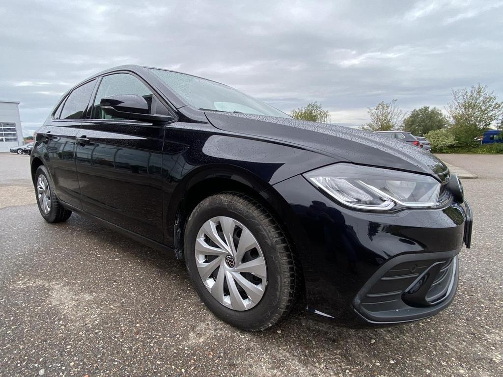 Volkswagen Polo 2023 г. Чёрный, пробег 48094 км