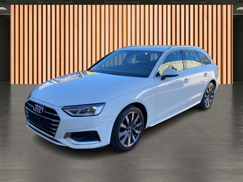 Audi A4 2023 г. Белый, пробег 58455 км