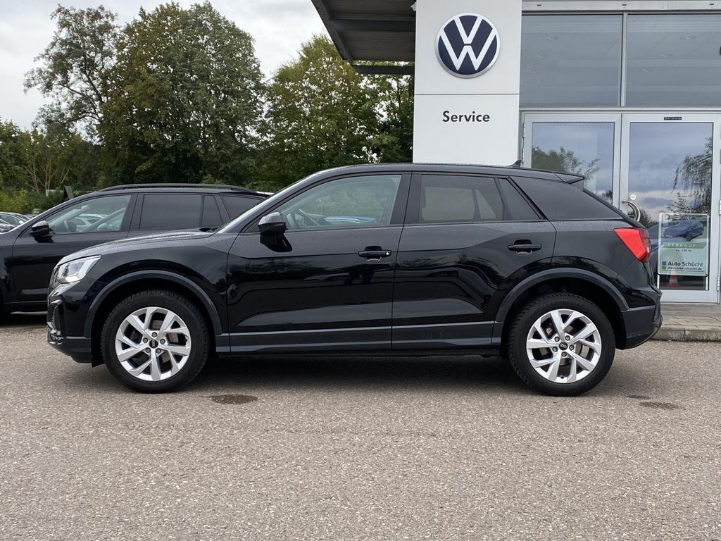 Audi Q2 2023 г. Чёрный, пробег 39492 км