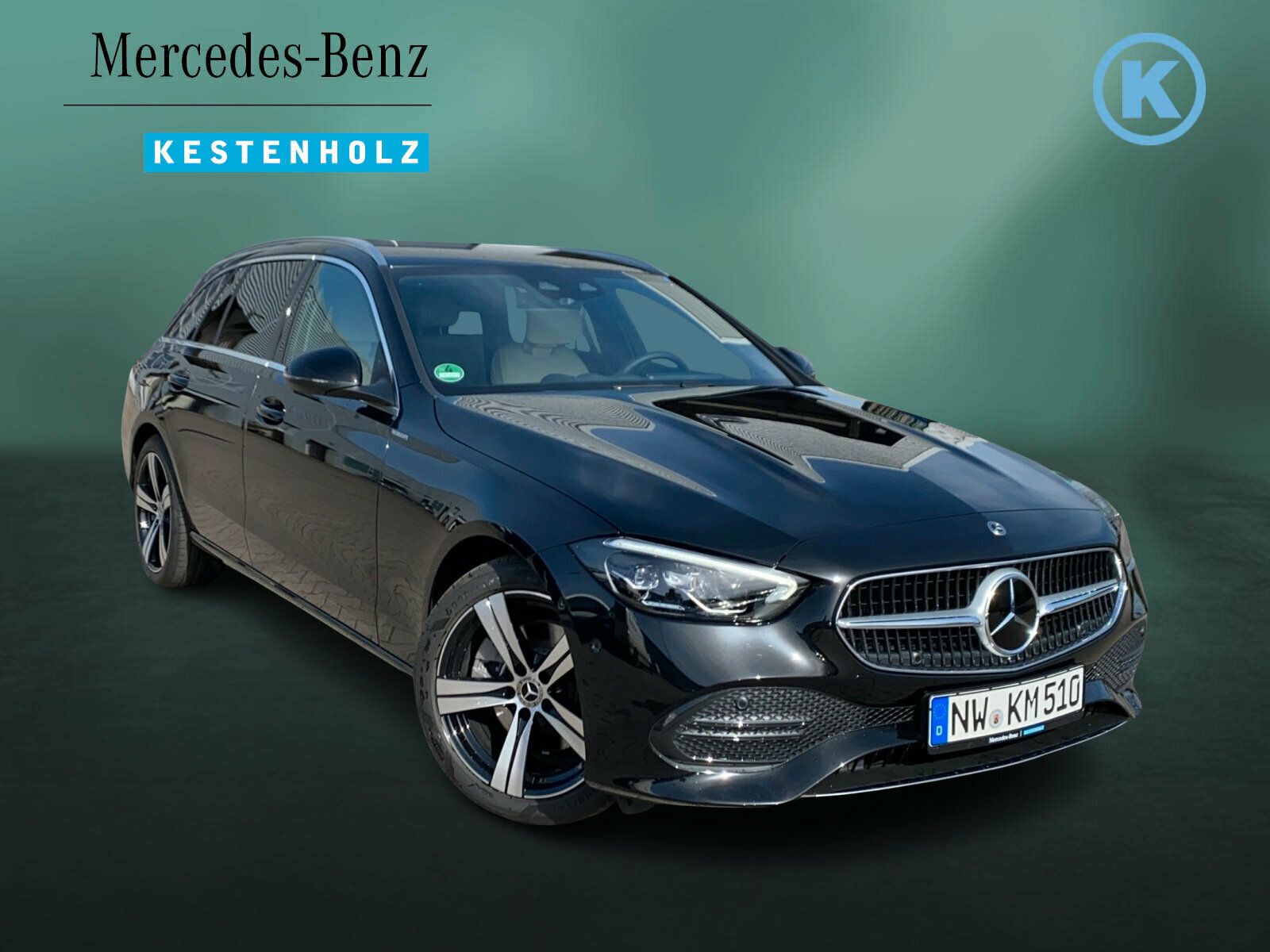 Mercedes-Benz C 200 2024 г. Чёрный, пробег 33500 км