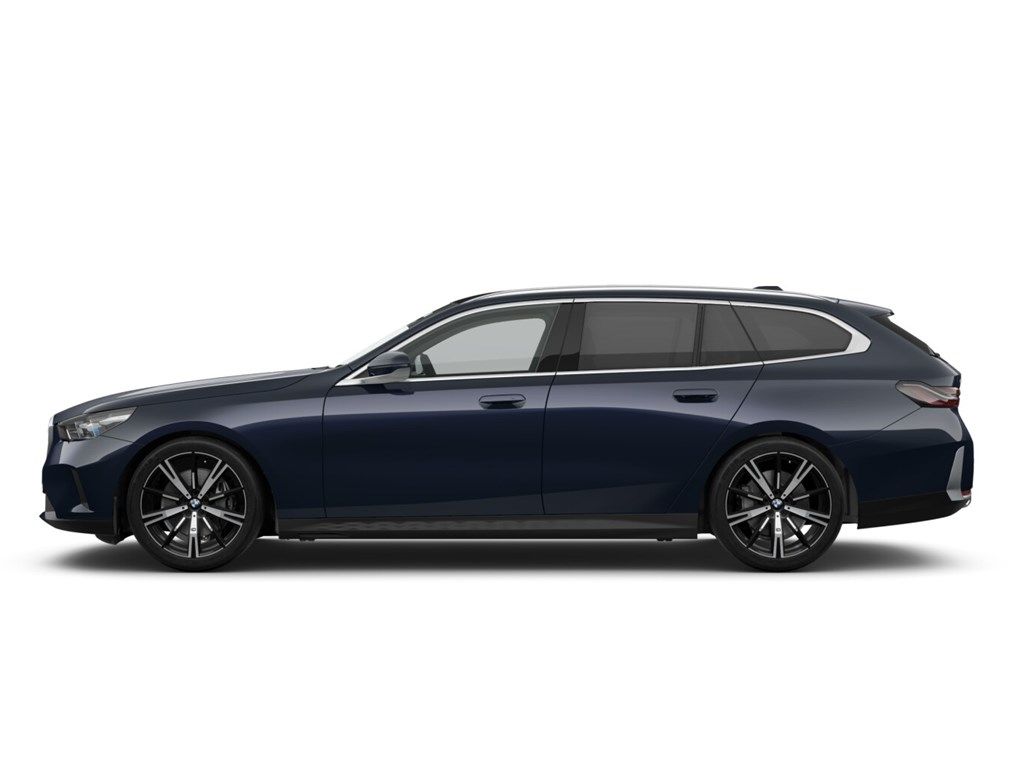 BMW 540 2025 г. Чёрный, пробег 19924 км
