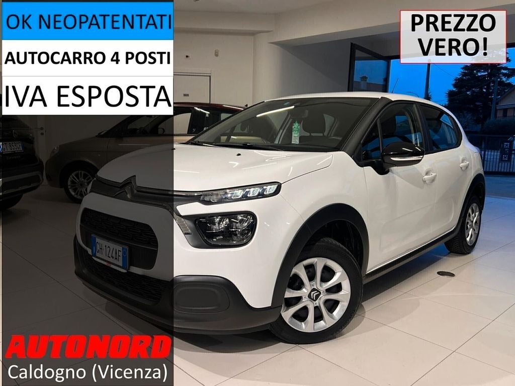 Citroen C3 2022 г. Белый, пробег 49600 км