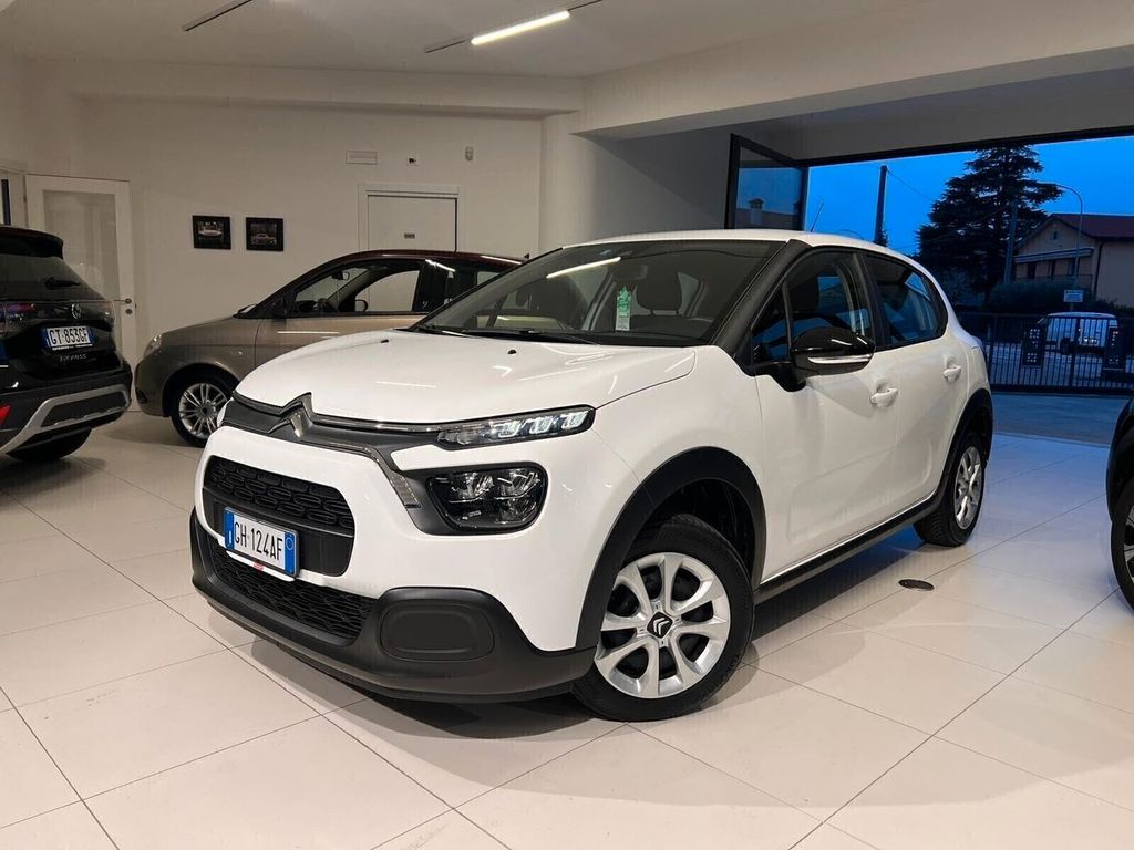 Citroen C3 2022 г. Белый, пробег 49600 км