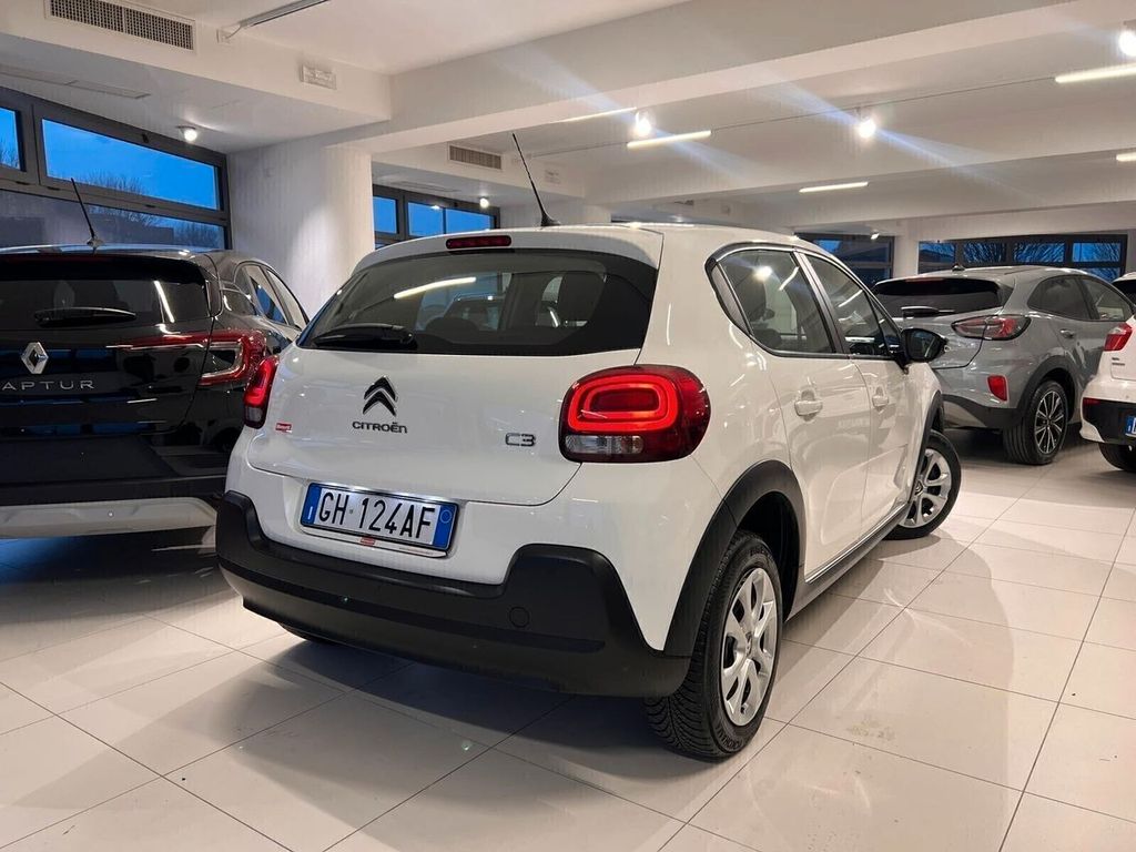 Citroen C3 2022 г. Белый, пробег 49600 км