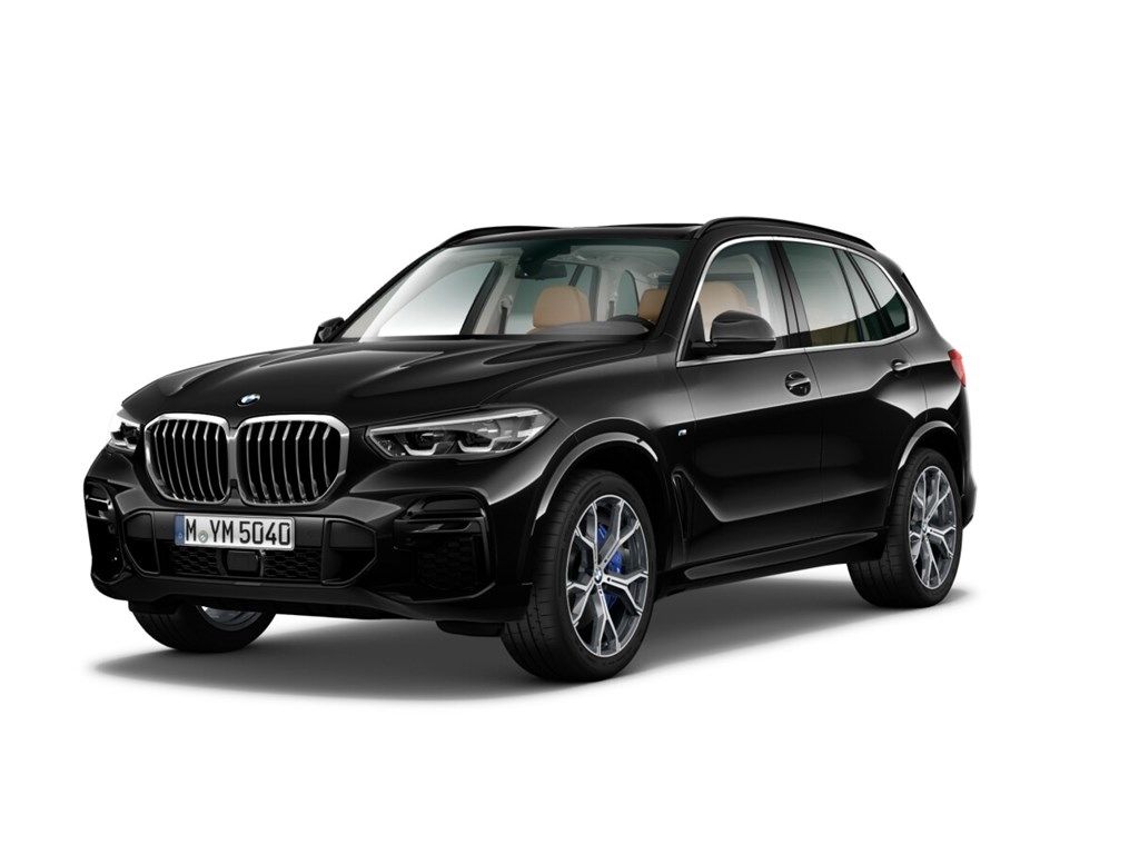 BMW X5 2022 г. Чёрный, пробег 46700 км