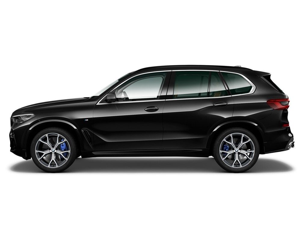 BMW X5 2022 г. Чёрный, пробег 46700 км