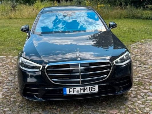 Mercedes-Benz S 400 2021 г. Чёрный, пробег 43000 км