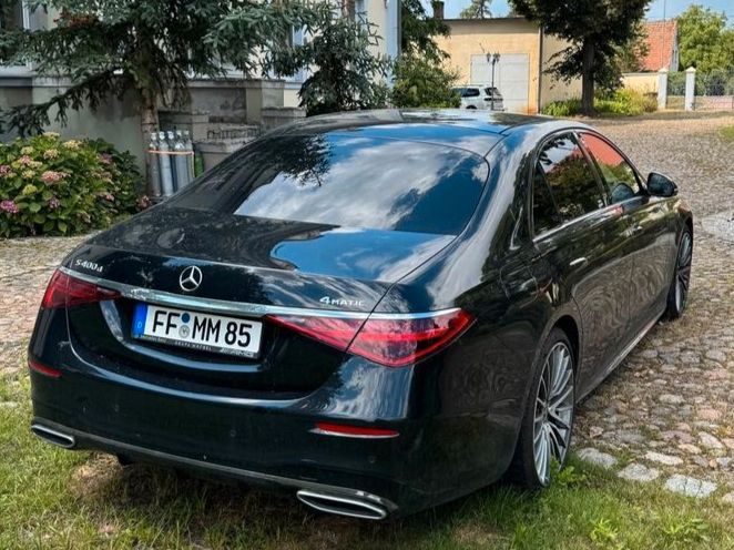 Mercedes-Benz S 400 2021 г. Чёрный, пробег 43000 км