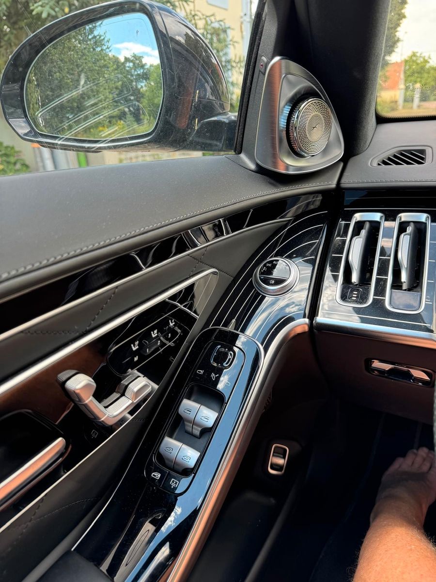 Mercedes-Benz S 400 2021 г. Чёрный, пробег 43000 км