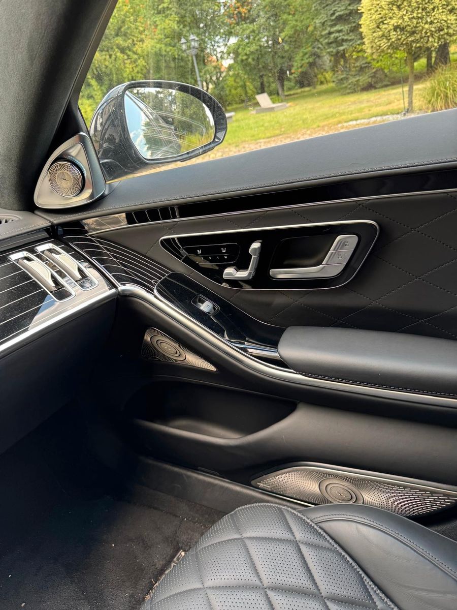 Mercedes-Benz S 400 2021 г. Чёрный, пробег 43000 км