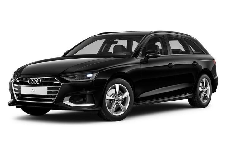 Audi A4 2023 г. Чёрный, пробег 33980 км