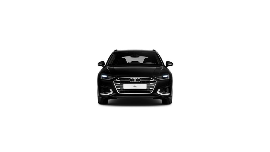 Audi A4 2023 г. Чёрный, пробег 33980 км