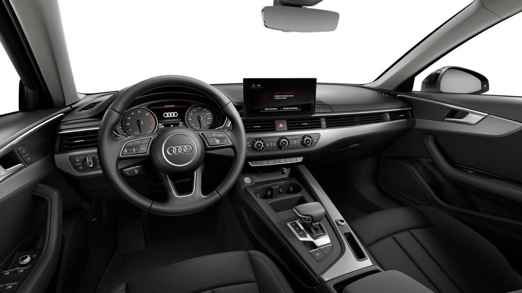 Audi A4 2023 г. Чёрный, пробег 33980 км
