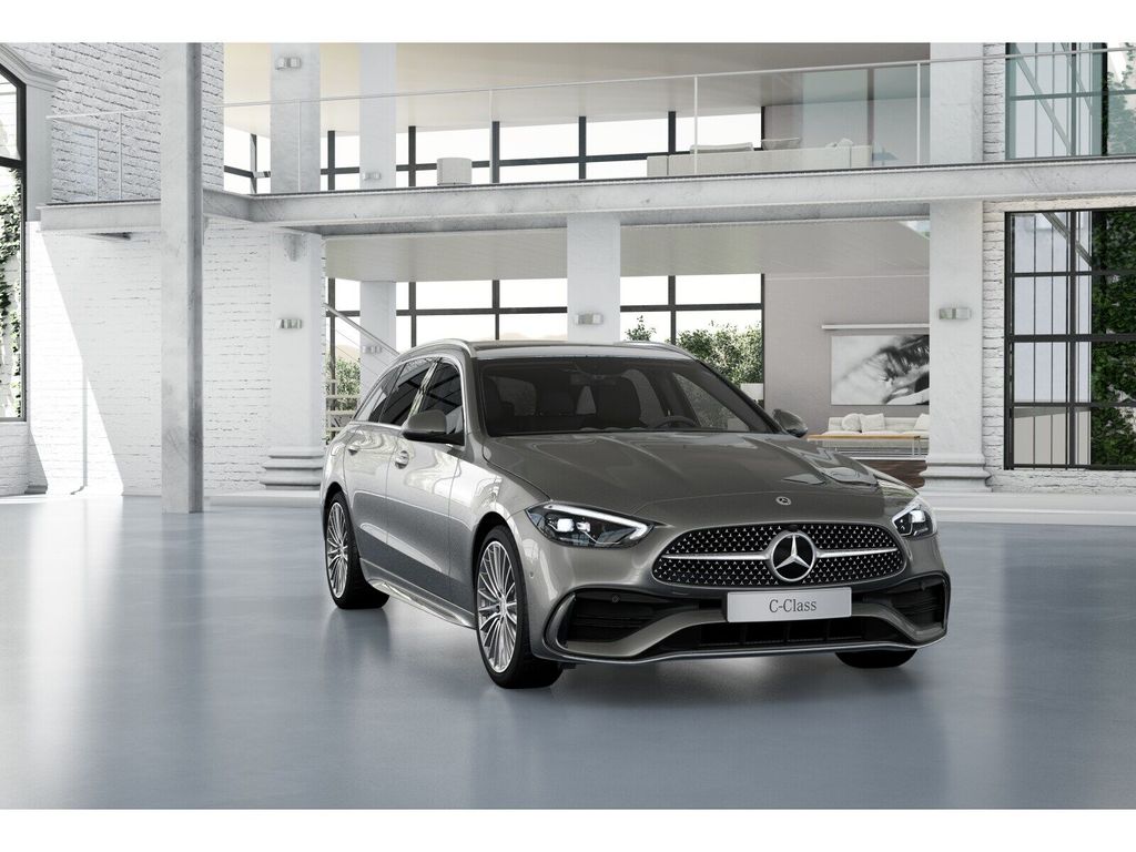Mercedes-Benz C 300 2022 г. Серебристый, пробег 42734 км