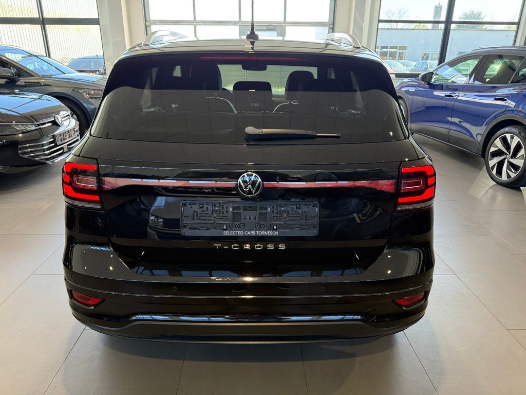 Volkswagen T-Cross 2022 г. Чёрный, пробег 42130 км