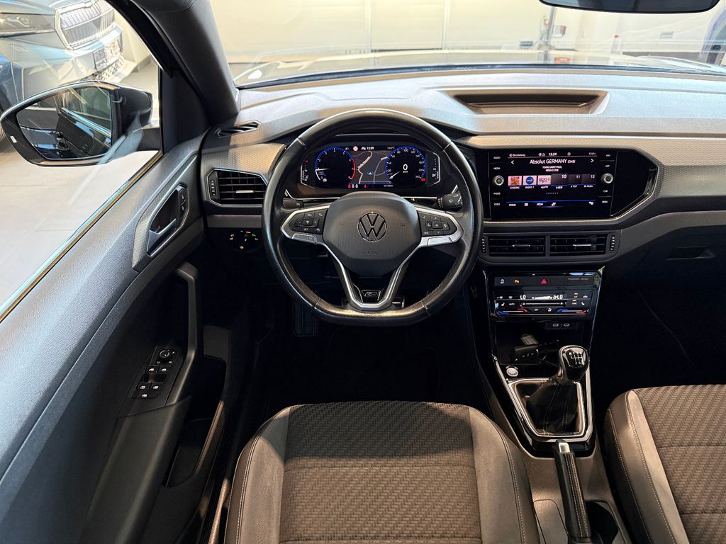 Volkswagen T-Cross 2022 г. Чёрный, пробег 42130 км