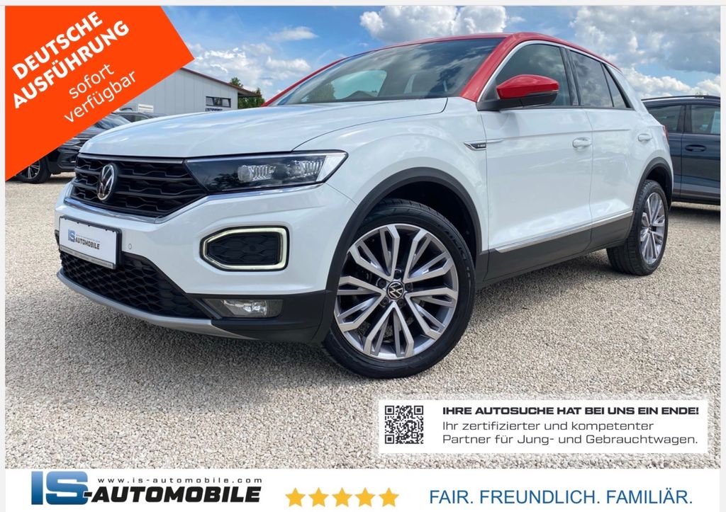 Volkswagen T-Roc 2022 г. Белый, пробег 38578 км