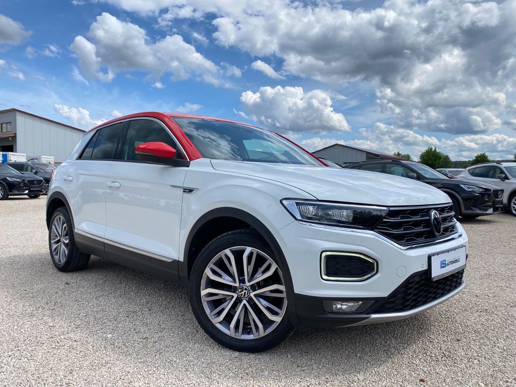 Volkswagen T-Roc 2022 г. Белый, пробег 38578 км