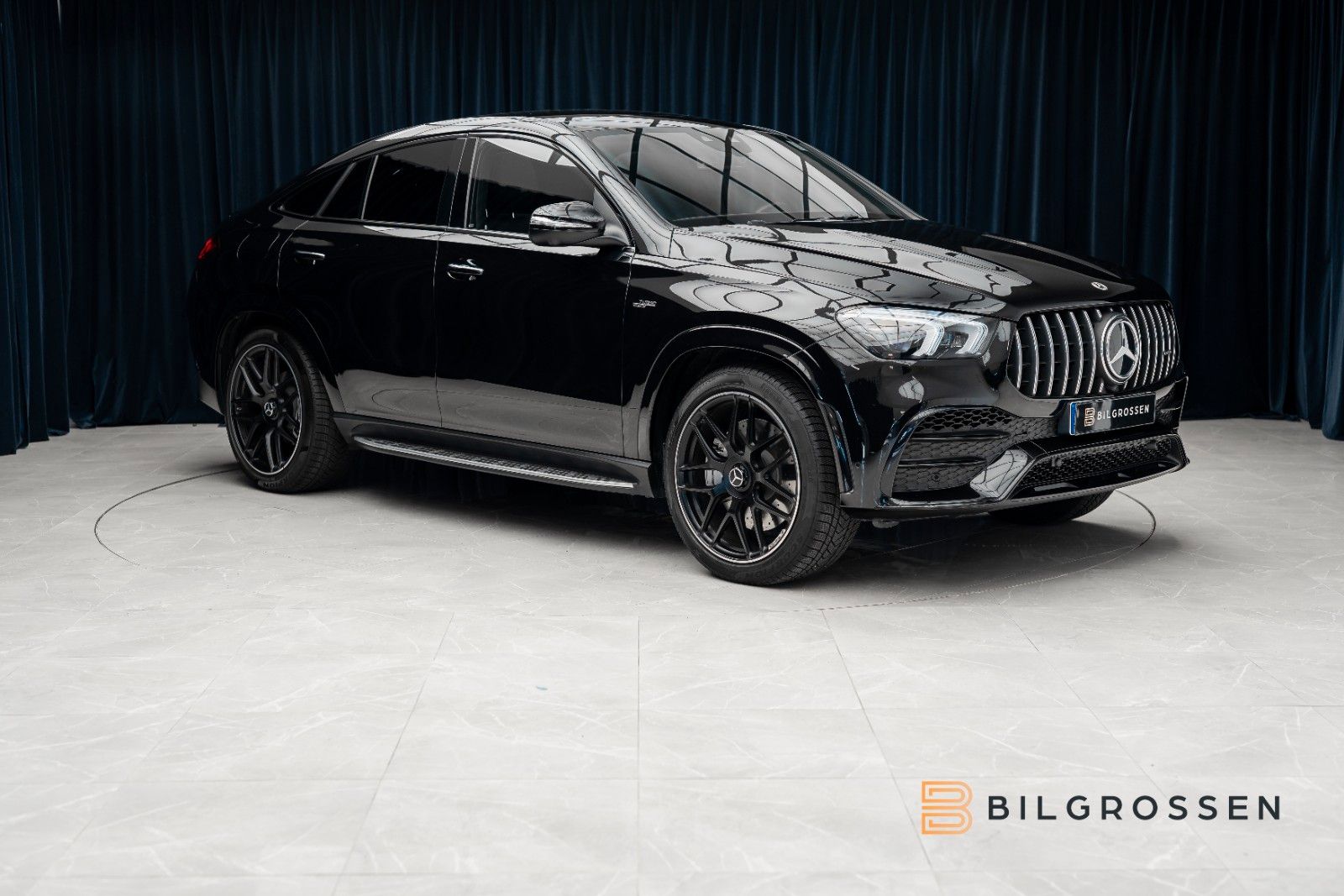 Mercedes-Benz GLE 53 AMG 2023 г. Чёрный, пробег 14370 км